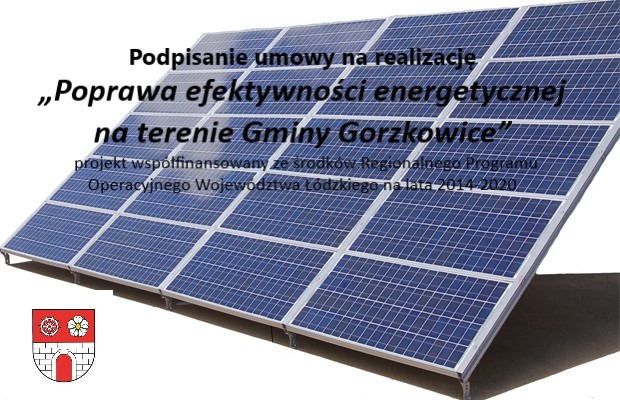 Podpisanie umowy na realizację projektu OZE