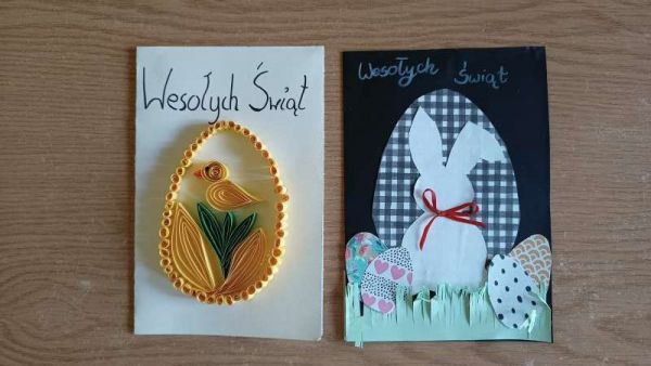 Najpiękniejsza kartka wielkanocna wybrana. Konkurs SKW - SP Gorzkowice