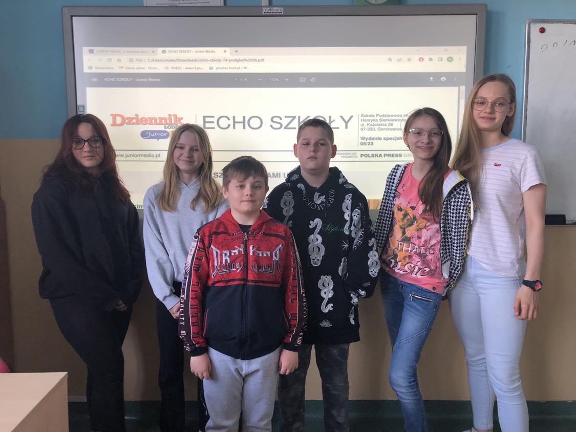 ECHO SZKOŁY - Szkoła Podstawowa w Gorzkowicach