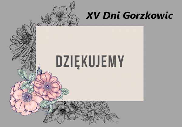 podziękowanie