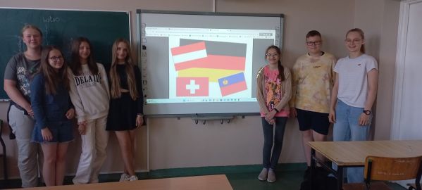 Konkurs z wiedzy o krajach niemieckojęzycznych - SP Gorzkowice 