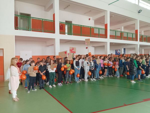 Przemocy mówimy – Stop! - Szkoła Podstawowa w Gorzkowicach