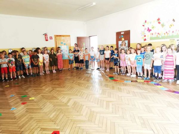 Apel „Bezpieczne wakacje” w klasach 1-3 - SP Gorzkowice