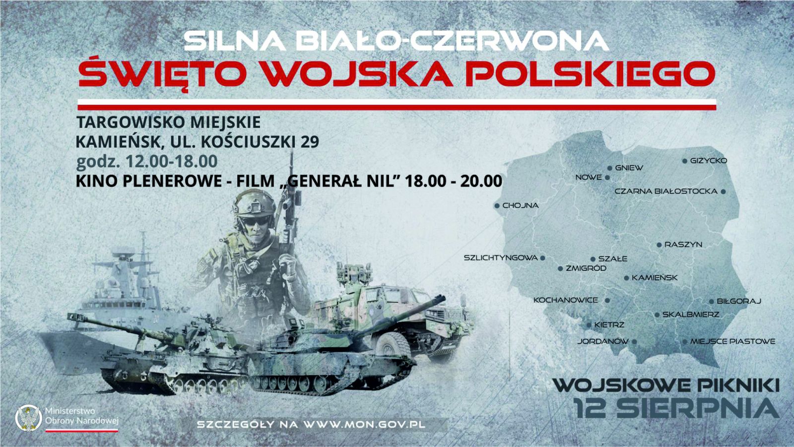 Święto Wojska Polskiego - zapraszamy do wspólnego świętowania