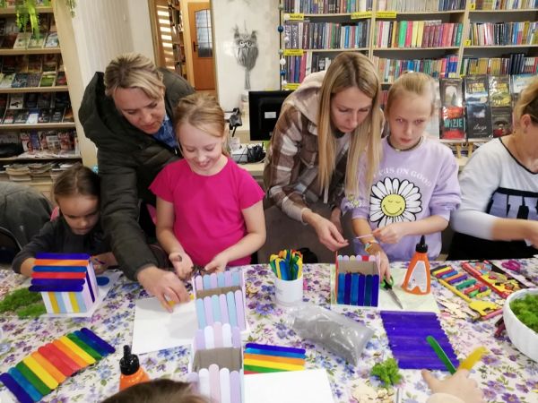 Warsztaty kreatywne w Bibliotece