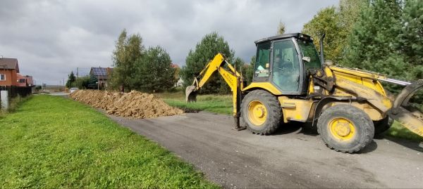 Budowa nowego odcinka sieci wodociągowej - Gorzkowice ul. Jana Kazimierza