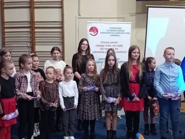 Dni Honorowego Krwiodawstwa - konkurs plastyczny - SP Gorzkowice