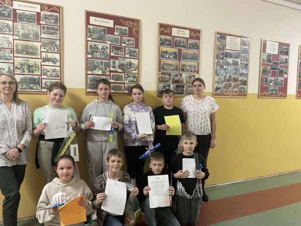 Wyniki konkursu „Wierszykomania – mój wiersz o oszczędzaniu” - SP Gorzkowice