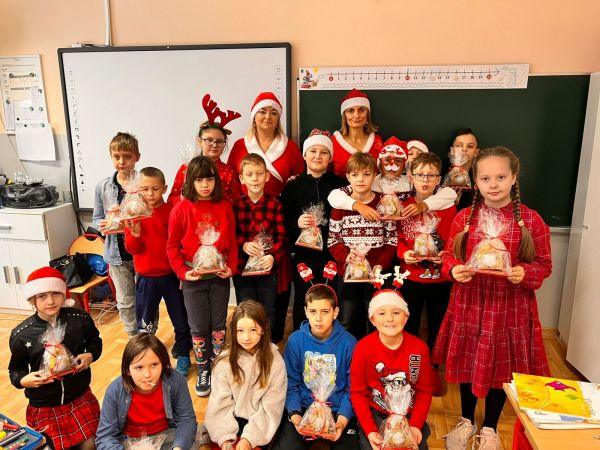 Mikołajkowy nastrój w Szkole Podstawowej w Gorzkowicach