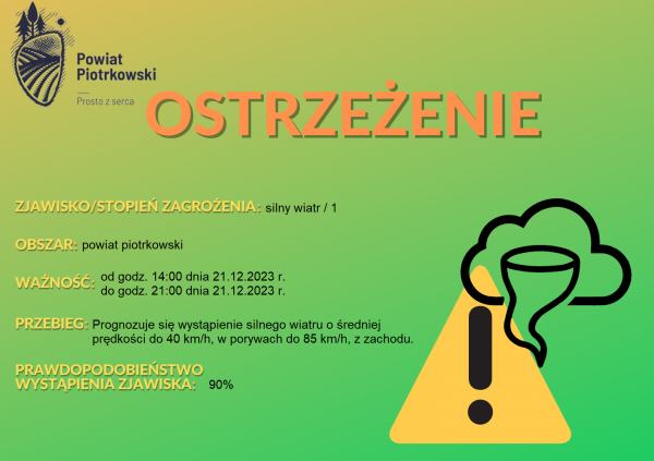 Ostrzeżenie meteorologiczne
