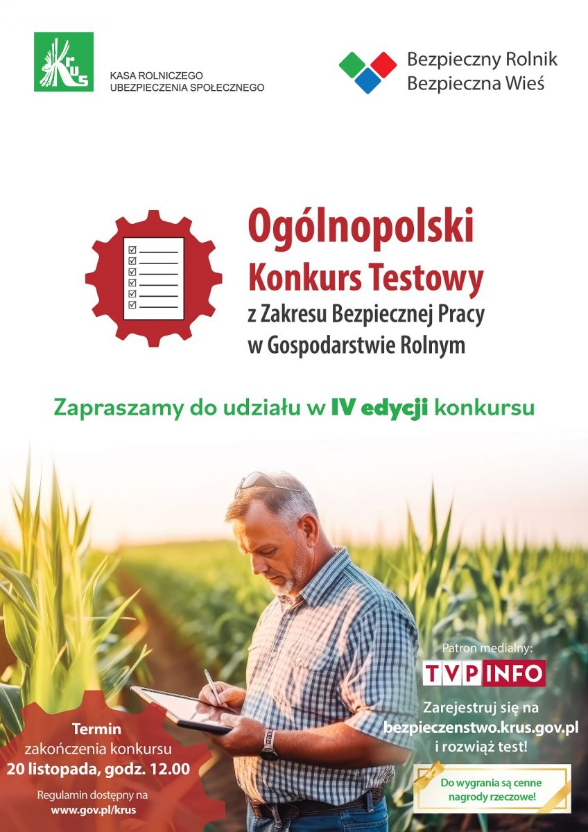 KRUS: informacja o konkursach dla mieszkańców wsi 1