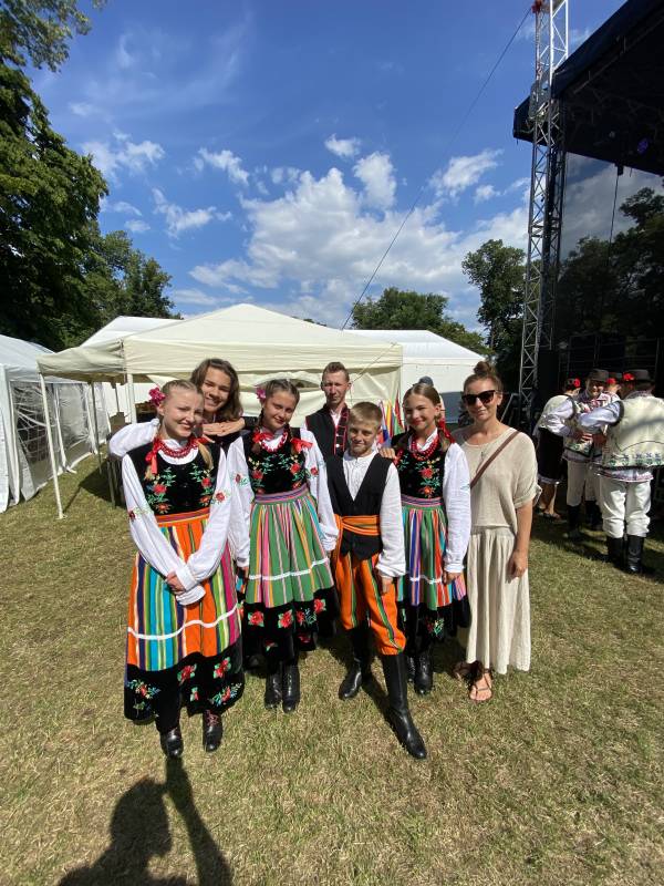 międzynarodowy koncert letni powiat folklorem malowany