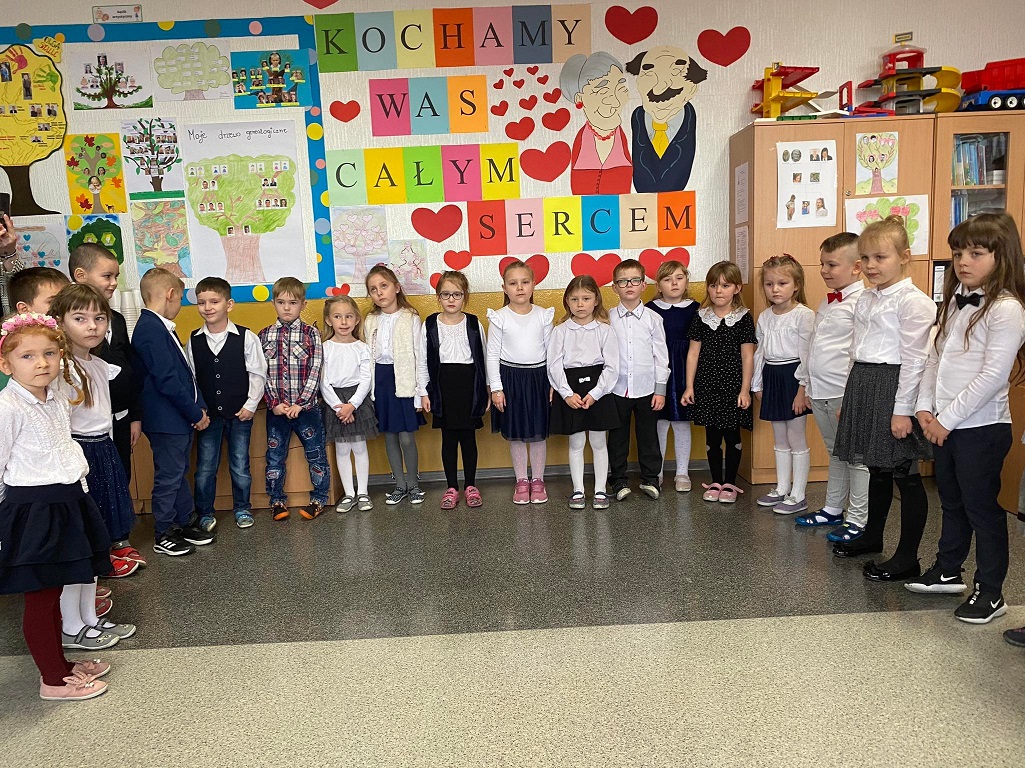 Dzień Babci i Dziadka w Przedszkolu Samorządowym w Gorzkowicach