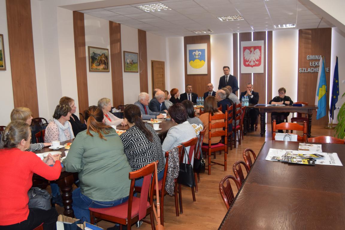 Uroczyste spotkanie z sołtysami w Łękach Szlacheckich