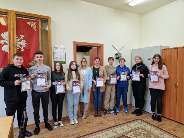 Podsumowanie finału WOŚP w Szkole Podstawowej w Gorzkowicach