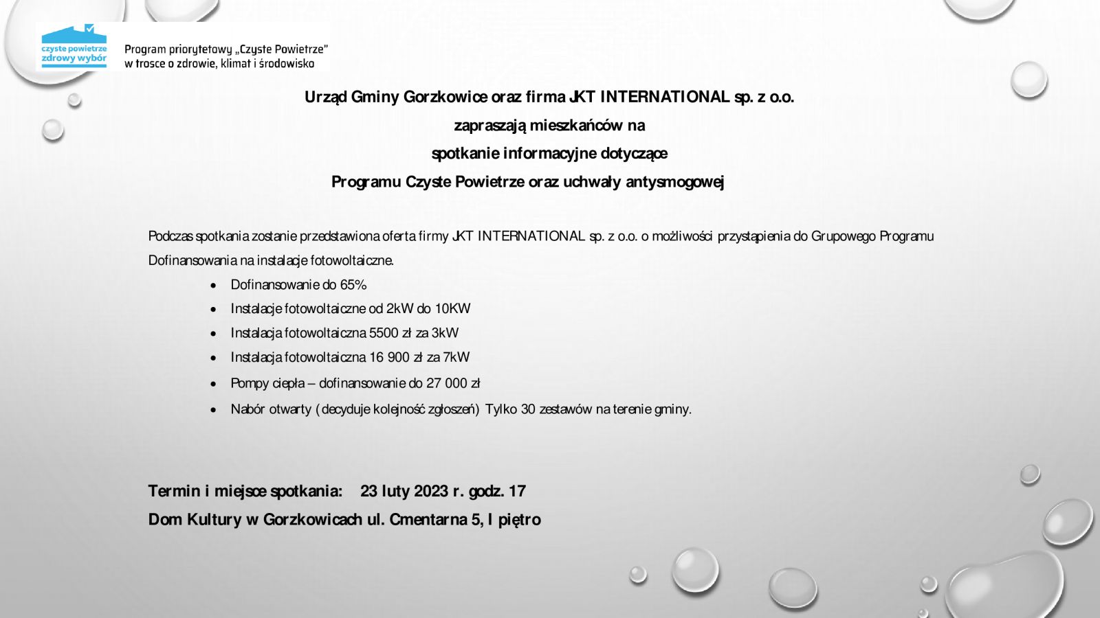 Zaproszenie na szkolenie