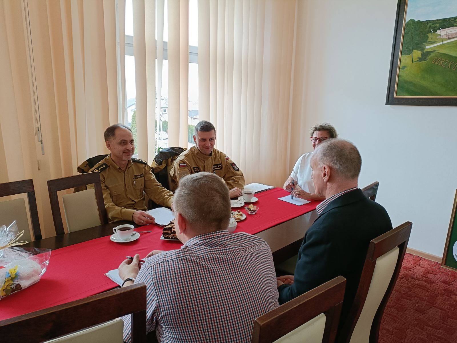 Spotkanie z przedstawicielami Państwowej Straży Pożarnej w Piotrkowie Trybunalskim