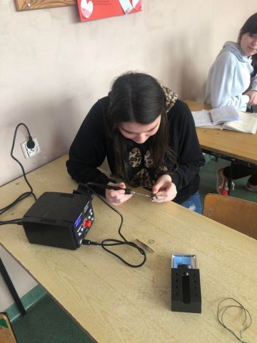 Lutowanie na fizyce - SP Gorzkowice