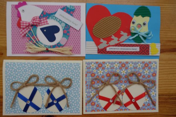 Wielkanocne pocztówki - SP Krzemieniewice
