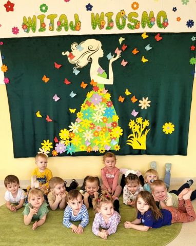  Dzień Wiosny w Samorządowym Klubie Dziecięcym w Gorzkowicach