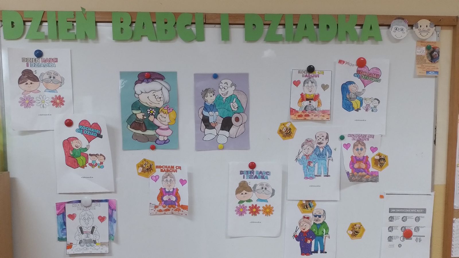 Dzień Babci i Dziadka w świetlicy szkolnej - SP Gorzkowice