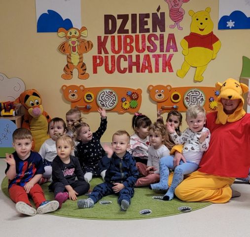 Dzień Kubusia Puchatka w Samorządowym Klubie Dziecięcym w Gorzkowicach