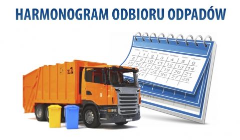 Harmonogram wywozu odpadów na rok 2021
