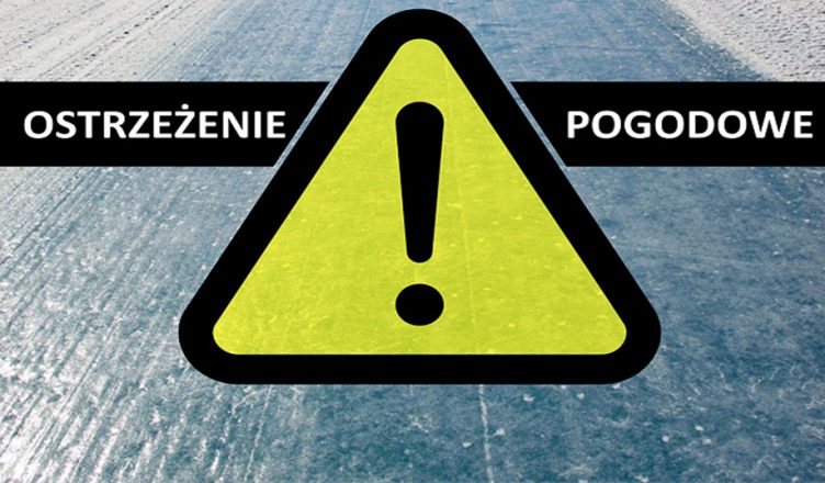 Ostrzeżenie meteorologiczne - Opady marznące/1