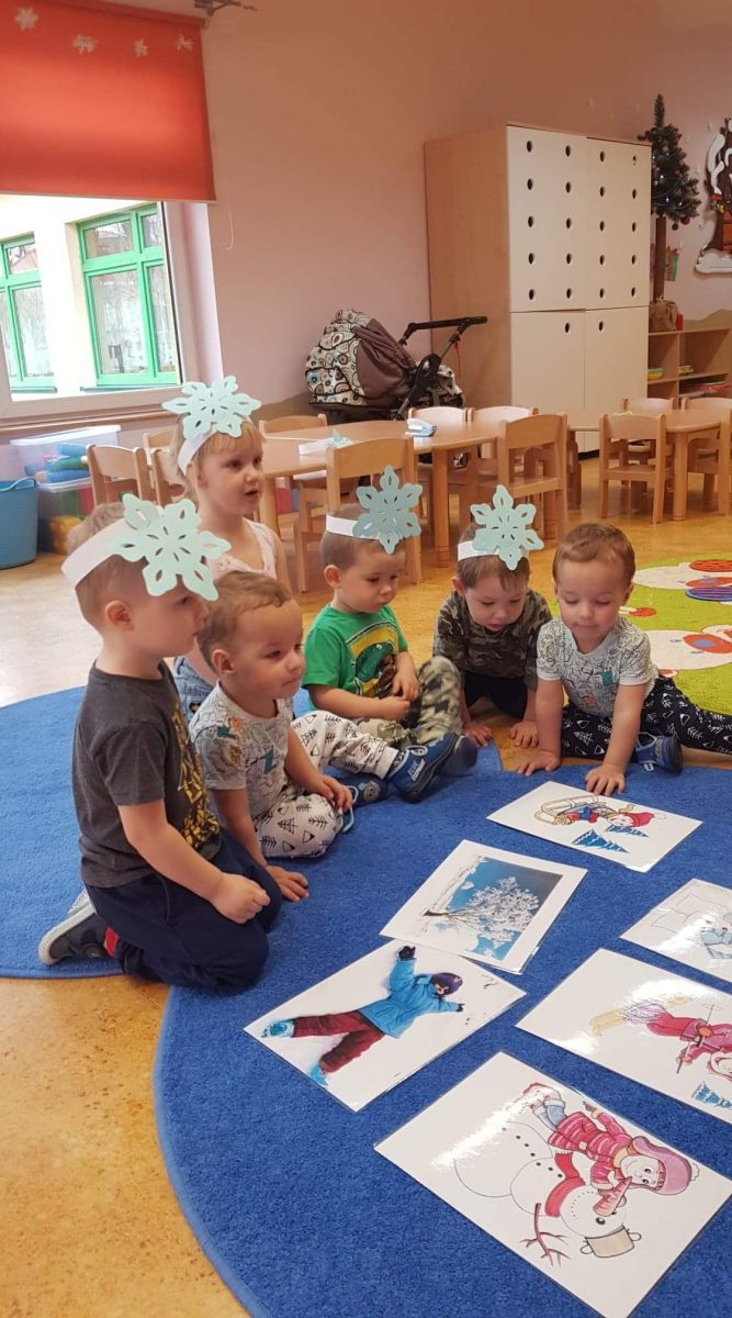 prace plastyczne dzieci  - Powitanie zimy
