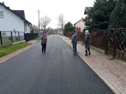 Odbiór robót dla zdania pn.: „Roboty budowlane w zakresie remontu nawierzchni drogi gminnej w m. Szczukocice – Plucice”