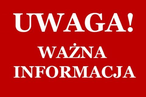 Informacja - Inkasent nie przyjdzie do domu