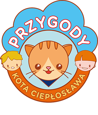 logo Przygody Kota Ciepłosława