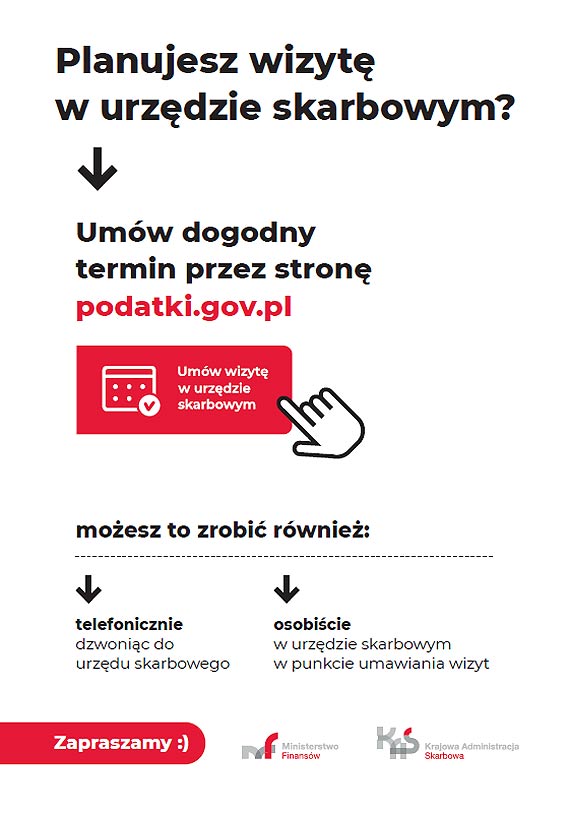Umów wizytę w urzędzie skarbowym instrukcja