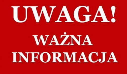 UWAGA ! WAŻNY KOMUNIKAT DYREKTORA SZKOŁY PODSTAWOWEJ W GORZKOWICACH