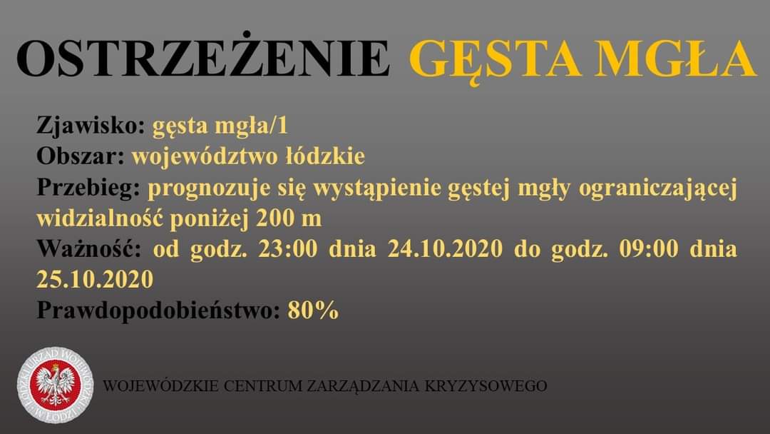 Ostrzeżenie meteorologiczne 