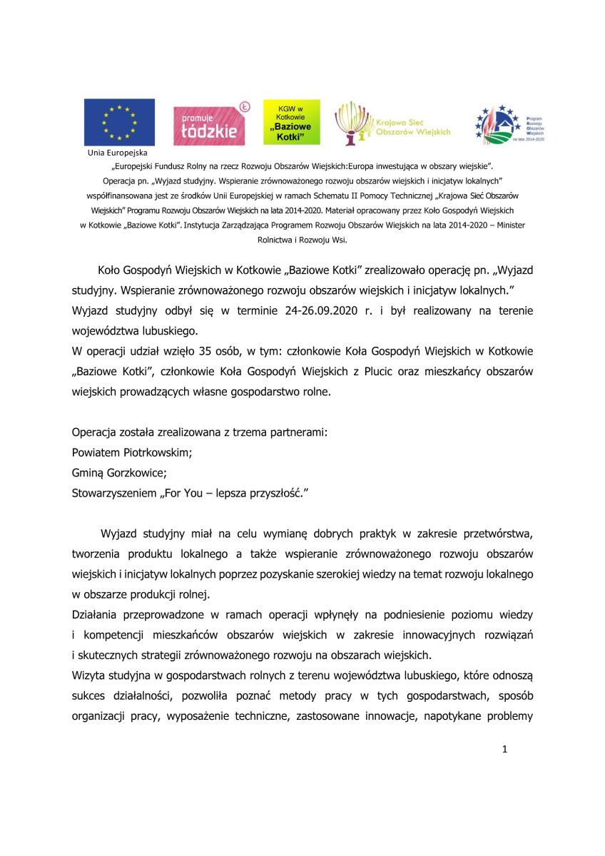 wyjazd studyjny