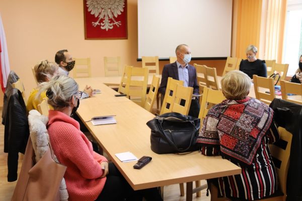 Spotkanie Wójta Gminy z Dyrektorami placówek oświatowych