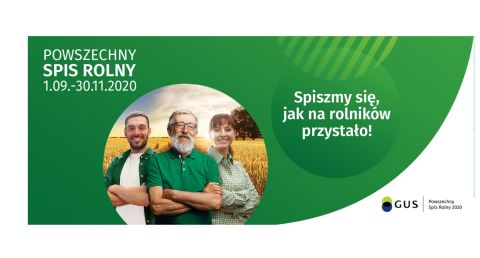 Informacja - Powszechny Spis Rolny 2020