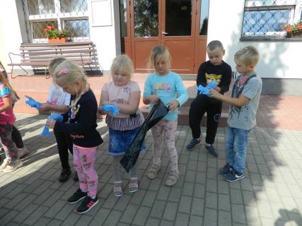 Sprzątanie świata SP Krzemieniewice