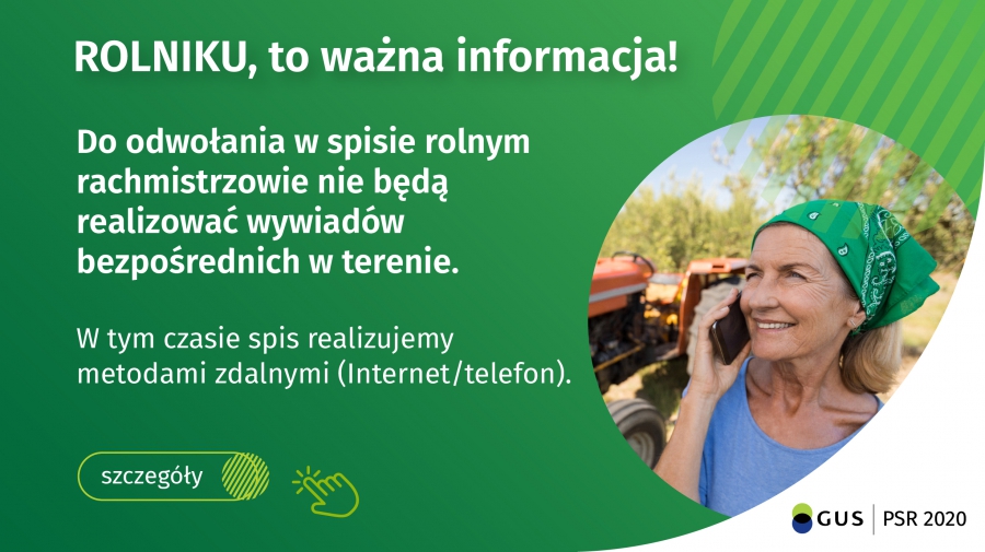 spis rolny wywiad telefoniczny