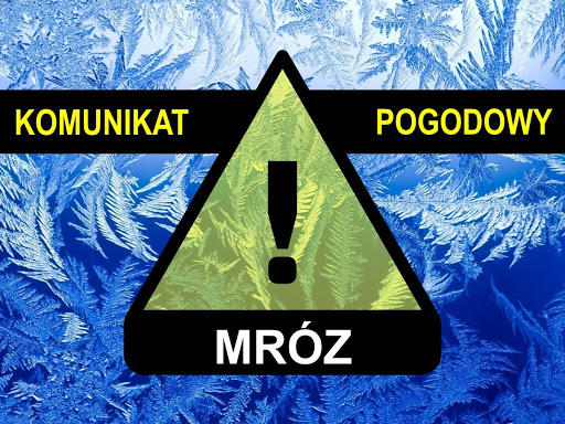 Ostrzeżenie meteorologiczne - Silny mróz/1
