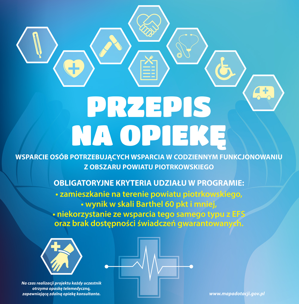 Powiat Piotrkowski uruchamia nabór dla osób potrzebujących długoterminowej opieki