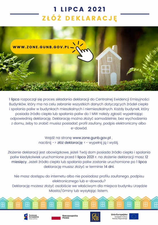 Informacja od Centralnej Ewidencji Emisyjności Budynków