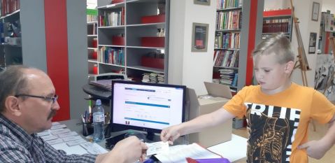 NOWOCZESNA BIBLIOTEKA - SP GORZKOWICE
