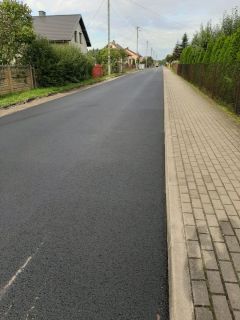 Remont drogi w Szczukocicach 