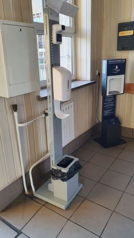Środki ochrony w Szkole Podstawowej w Gorzkowicach