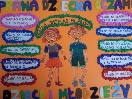 Prawa dziecka oczami dzieci i młodzieży - Szkoła Podstawowa w Gościnnej