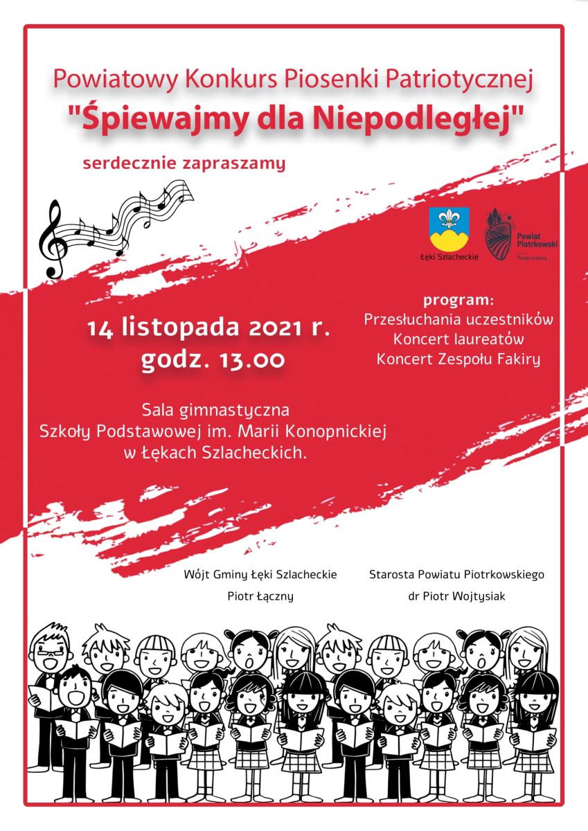 Konkurs Piosenki Patriotycznej dla dzieci