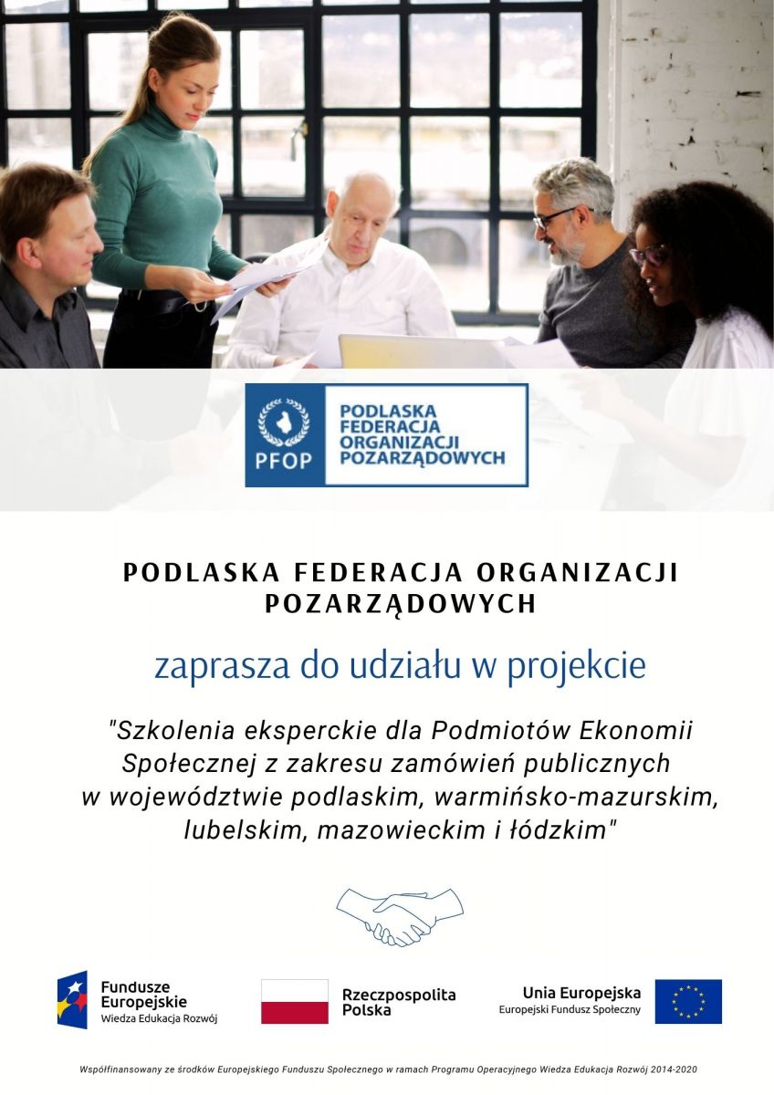 Zaproszenie do udziału w projekcie - ulotka 1