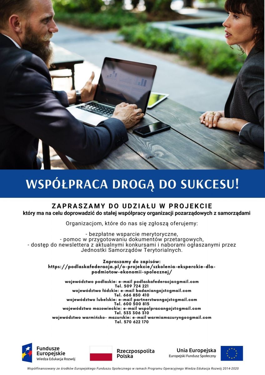 Zaproszenie do udziału w projekcie - ulotka 2